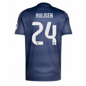 Fotbalové Dres Real Madrid Dean Huijsen #24 Venkovní Oblečení 2025-26 Krátký Rukáv